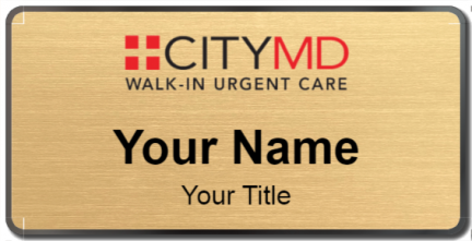 Custom name badges for City MD Premier Care