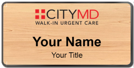 Custom name badges for City MD Premier Care