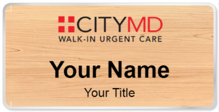 Custom name badges for City MD Premier Care