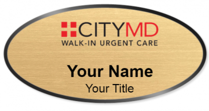 Custom name badges for City MD Premier Care