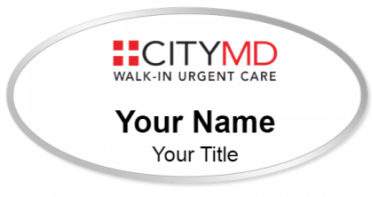 Custom name badges for City MD Premier Care