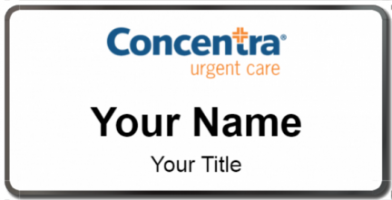 Custom name badges for Concentra