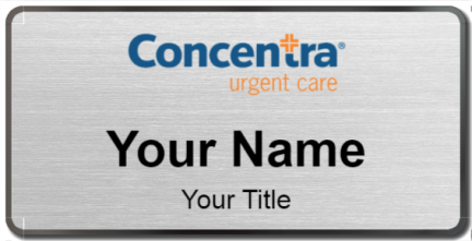 Custom name badges for Concentra