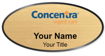 Custom name badges for Concentra