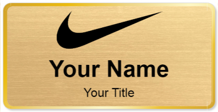 Custom name badges for Nike