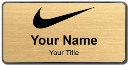 Custom name badges for Nike