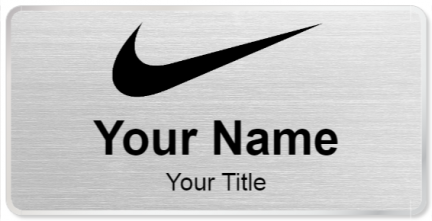 Custom name badges for Nike