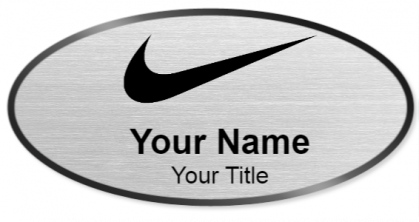 Custom name badges for Nike