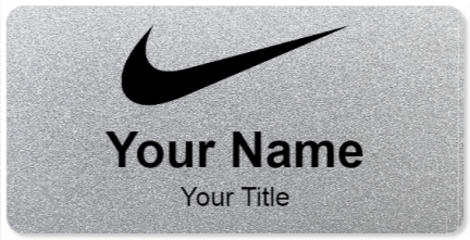 Custom name badges for Nike
