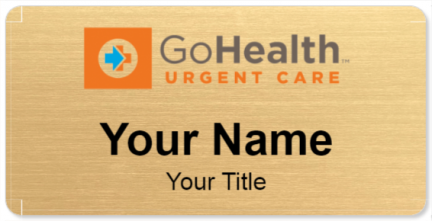 Custom name badges for GoHealth Urgent Care