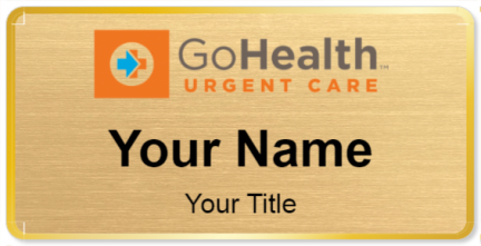 Custom name badges for GoHealth Urgent Care