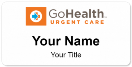 Custom name badges for GoHealth Urgent Care