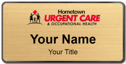 Custom name badges for Hometown Urgent Care