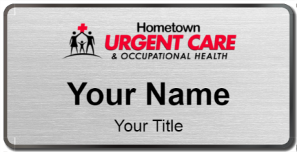 Custom name badges for Hometown Urgent Care