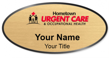 Custom name badges for Hometown Urgent Care