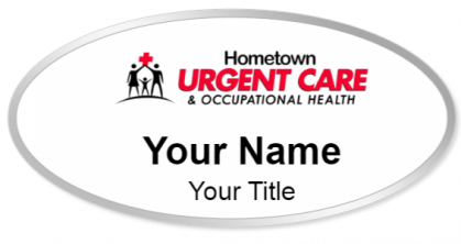 Custom name badges for Hometown Urgent Care