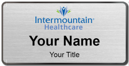 Custom name badges for Intermountain Health