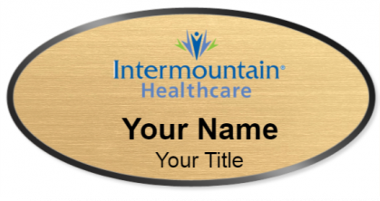Custom name badges for Intermountain Health