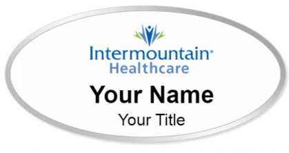 Custom name badges for Intermountain Health