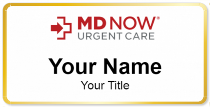 Custom name badges for MD Now