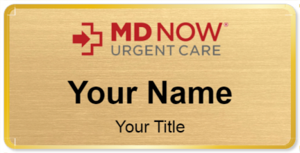 Custom name badges for MD Now