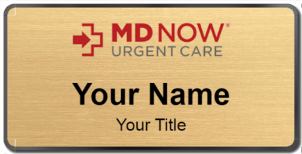 Custom name badges for MD Now