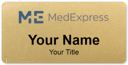 Custom name badges for MedExpress Urgent Care