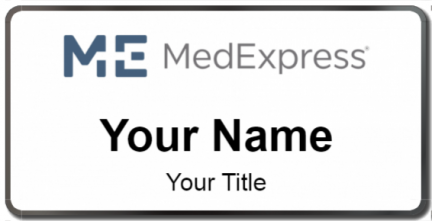 Custom name badges for MedExpress Urgent Care