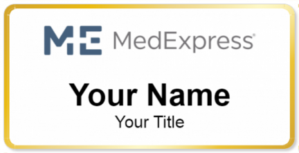 Custom name badges for MedExpress Urgent Care