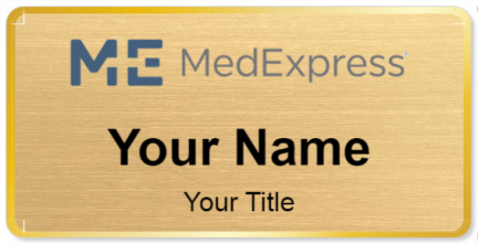 Custom name badges for MedExpress Urgent Care