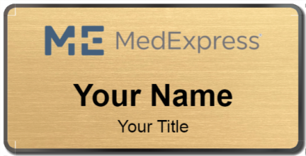 Custom name badges for MedExpress Urgent Care