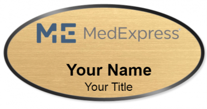 Custom name badges for MedExpress Urgent Care