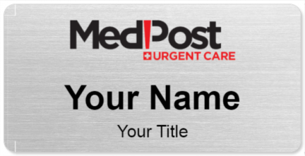 Custom name badges for MedPost Urgent Care
