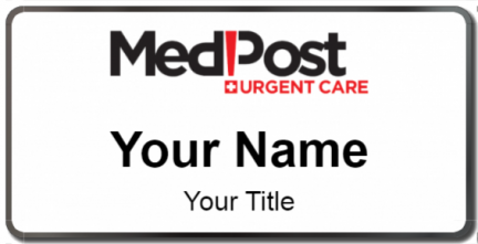 Custom name badges for MedPost Urgent Care