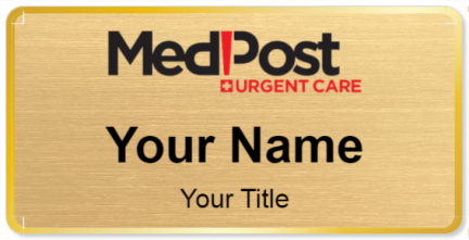 Custom name badges for MedPost Urgent Care
