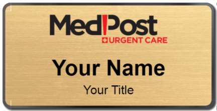 Custom name badges for MedPost Urgent Care