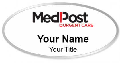 Custom name badges for MedPost Urgent Care
