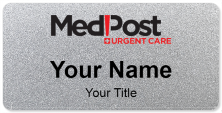 Custom name badges for MedPost Urgent Care