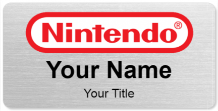 Custom name badges for Nintendo
