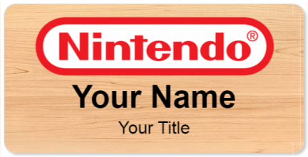 Custom name badges for Nintendo