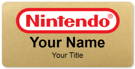Custom name badges for Nintendo
