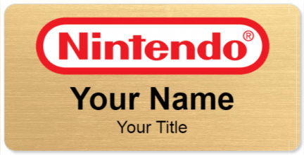 Custom name badges for Nintendo