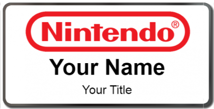 Custom name badges for Nintendo