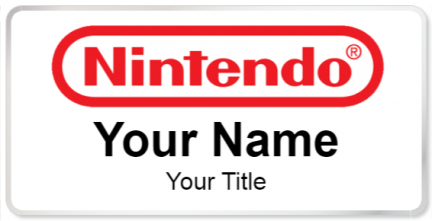 Custom name badges for Nintendo