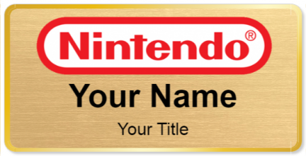 Custom name badges for Nintendo