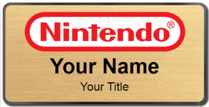 Custom name badges for Nintendo