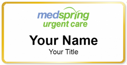 Badge for MedSpring Urgent Care