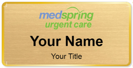 Badge for MedSpring Urgent Care