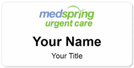 Badge for MedSpring Urgent Care