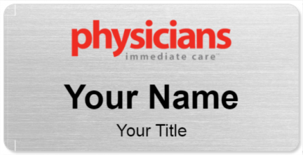 Custom name badges for Physicians Immediate Care